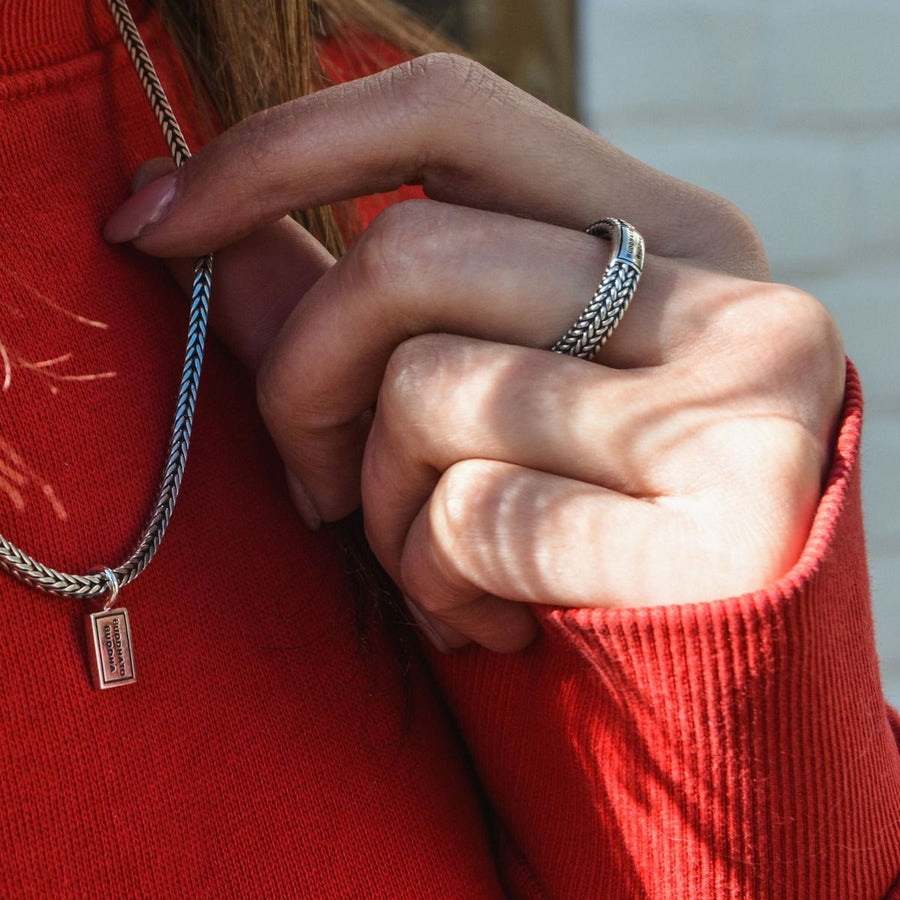 Buddha to Buddha ring 794 Ellen Small Zilver