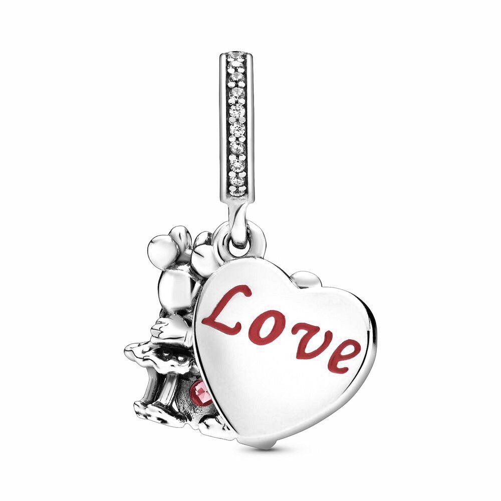 Pandora Disney, Minnie &amp; Mickey With Love bedel 797769CZR, exclusief en kwalitatief hoogwaardig. Ontdek nu!