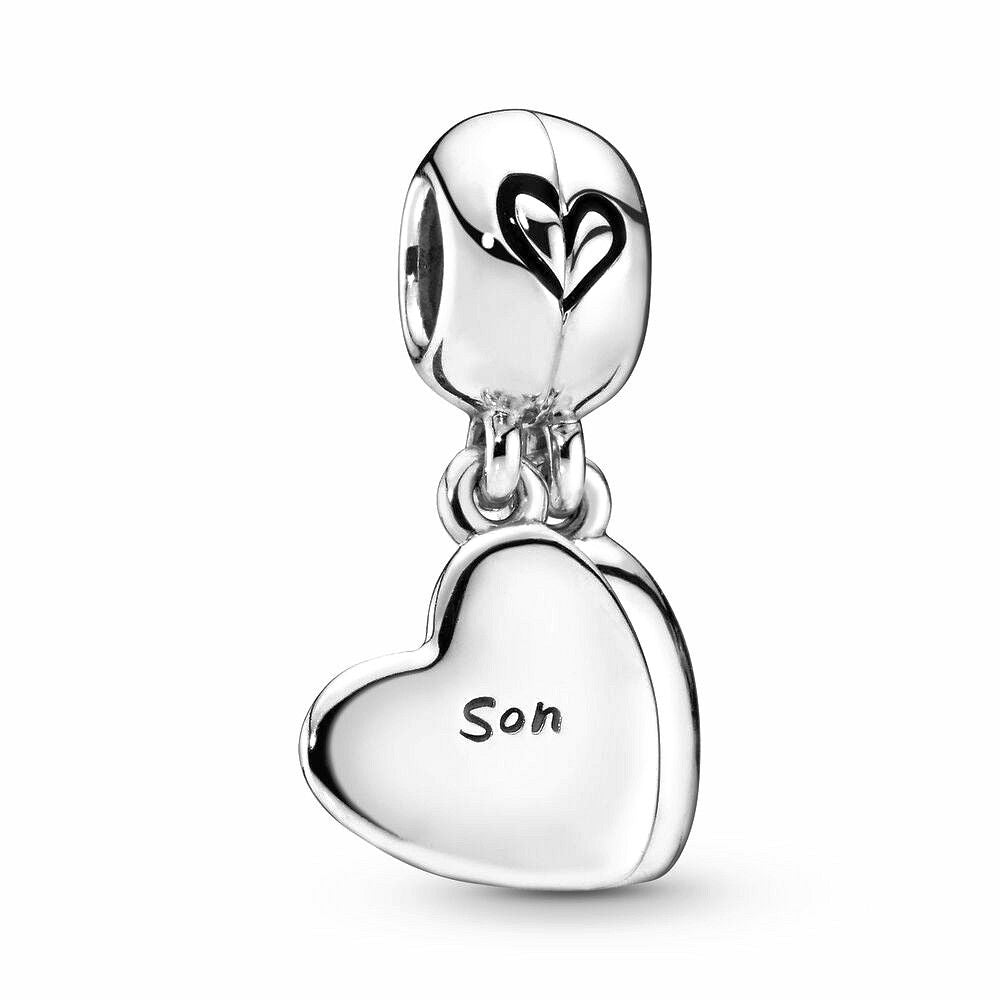 Pandora Mother &amp; Son Heart Split Bedel 797777EN16, exclusief en kwalitatief hoogwaardig. Ontdek nu!