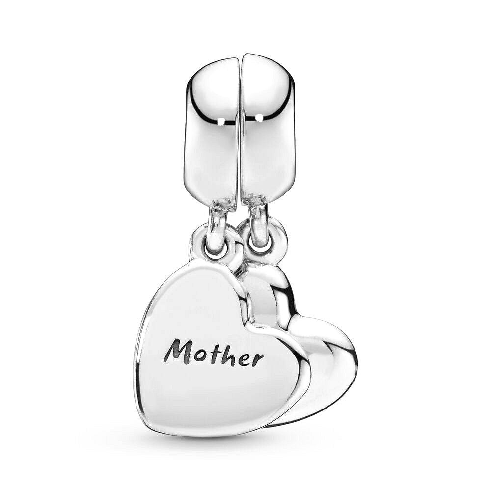 Pandora Mother &amp; Son Heart Split Bedel 797777EN16, exclusief en kwalitatief hoogwaardig. Ontdek nu!