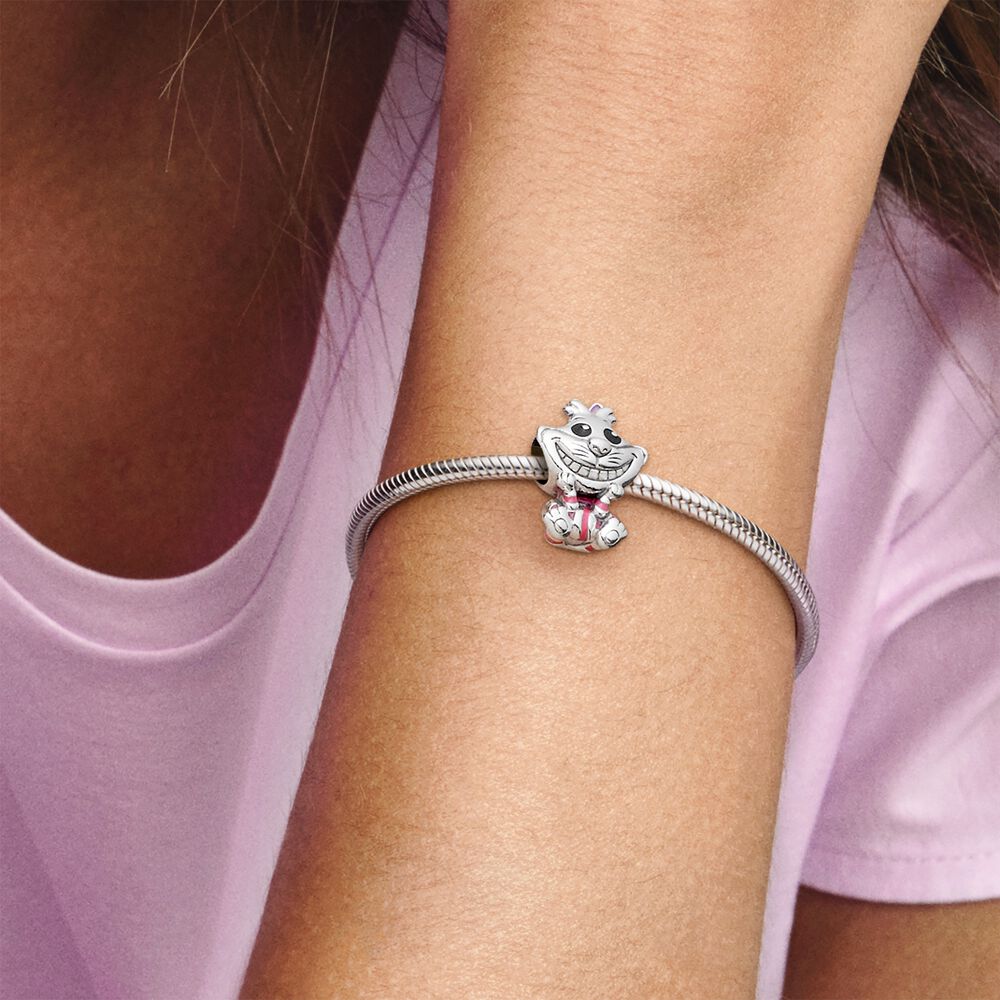 Pandora Bedel Disney, Alice in Wonderland Cheshire Cat 798850C01, exclusief en kwalitatief hoogwaardig. Ontdek nu!