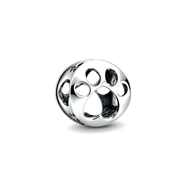 Pandora Opengewerkte Pootafdruk Bedel zilver 798869C00