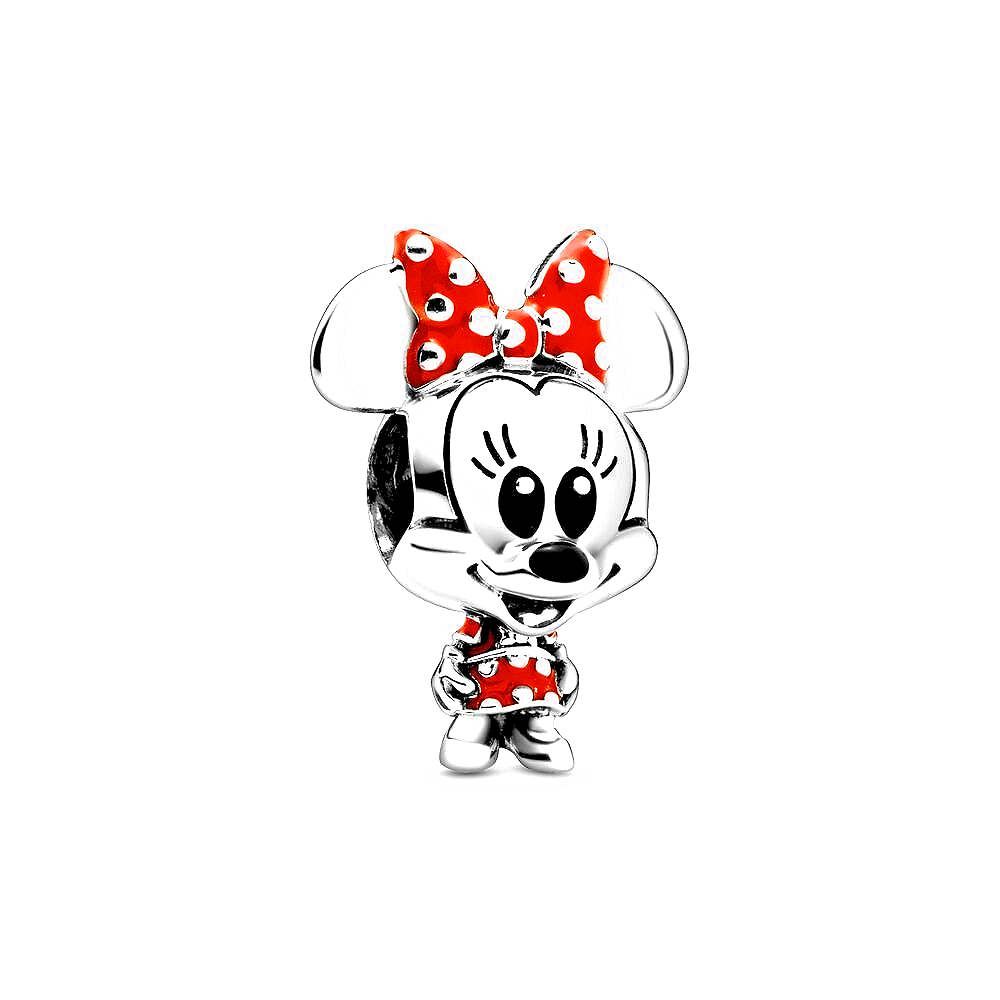 Pandora Bedel Disney, Minnie Dotted Dress &amp; Bow 798880C02, exclusief en kwalitatief hoogwaardig. Ontdek nu!