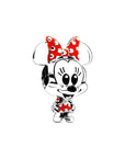 Pandora Bedel Disney, Minnie Dotted Dress & Bow 798880C02, exclusief en kwalitatief hoogwaardig. Ontdek nu!