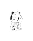 Pandora Bedel Japanese Akita Inu Dog 799030C01, exclusief en kwalitatief hoogwaardig. Ontdek nu!