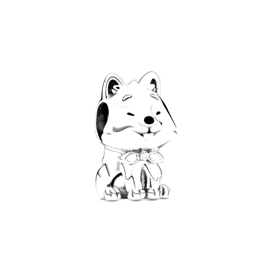 Pandora Bedel Japanese Akita Inu Dog 799030C01, exclusief en kwalitatief hoogwaardig. Ontdek nu!