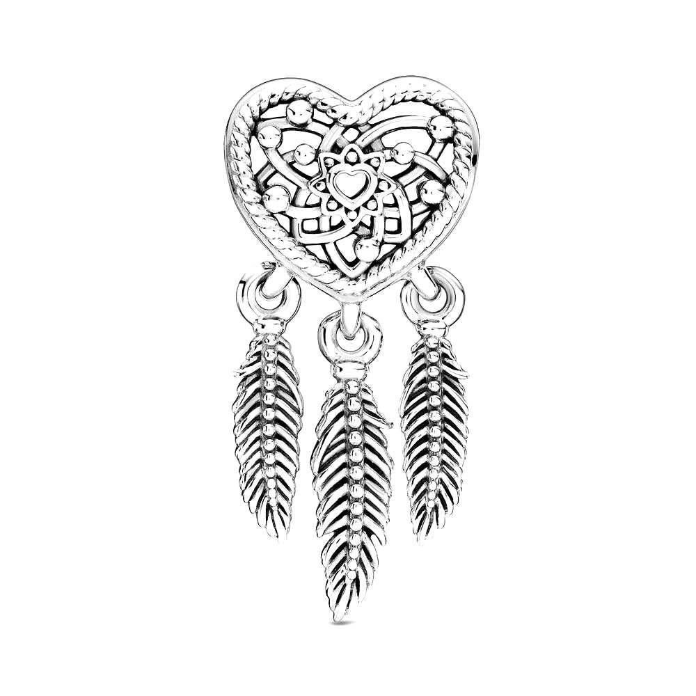 Pandora Bedel Three Feathers Dreamcatcher 799107C00, exclusief en kwalitatief hoogwaardig. Ontdek nu!