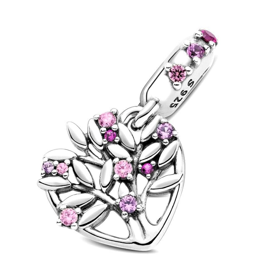 Pandora Bedel Pink Heart Family Tree 799153C01, exclusief en kwalitatief hoogwaardig. Ontdek nu!