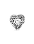 Pandora Bedel Sparkling Levelled Hearts 799218C01, exclusief en kwalitatief hoogwaardig. Ontdek nu!