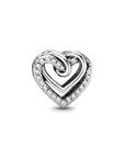 Pandora Sparkling Entwined Hearts bedel 799270C01, exclusief en kwalitatief hoogwaardig. Ontdek nu!