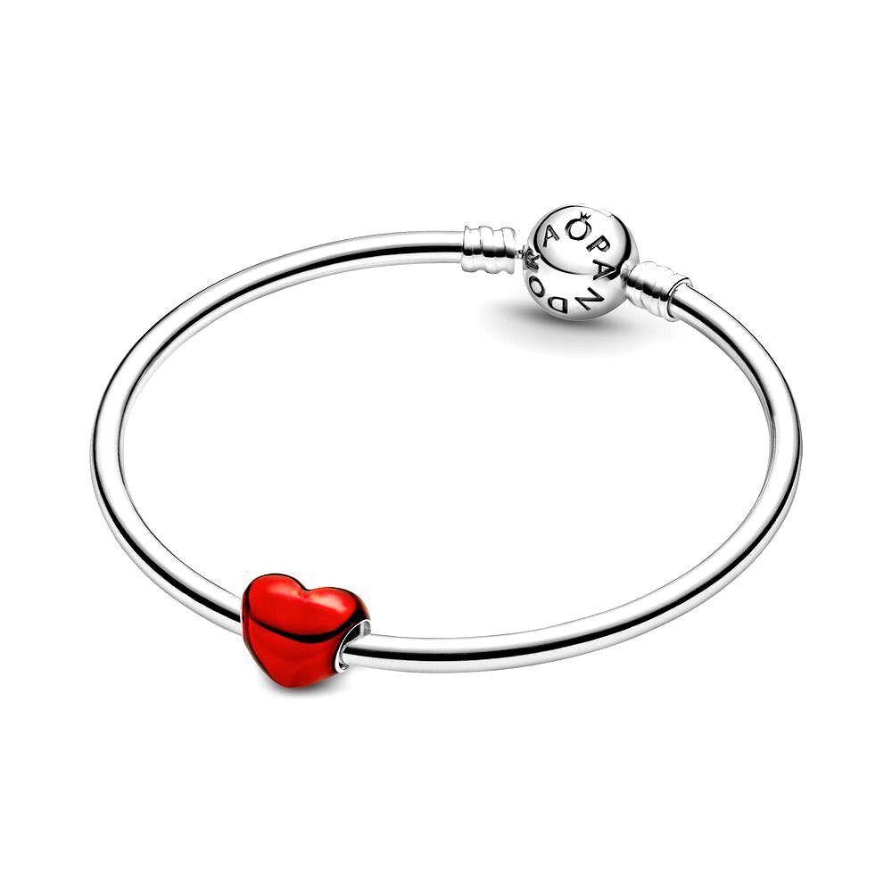 Pandora Metallic Red Heart bedel 799291C02, exclusief en kwalitatief hoogwaardig. Ontdek nu!