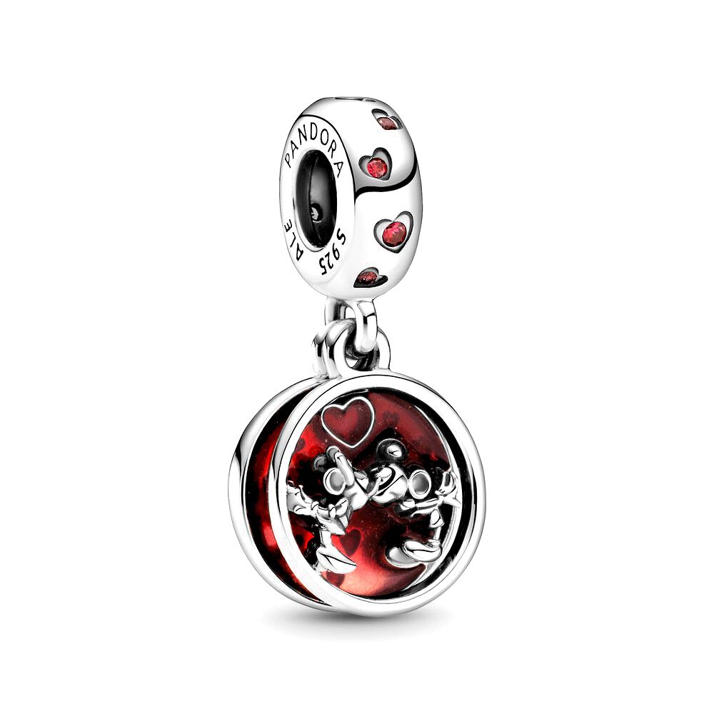 Pandora Disney Mickey Mouse & Minnie Mouse Love and Kisses bedel 799298C01, exclusief en kwalitatief hoogwaardig. Ontdek nu!