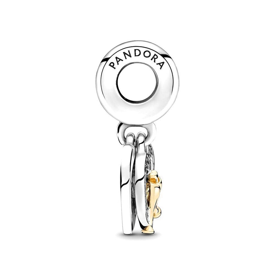 Pandora Two-tone Happy Anniversary Dangle Charm 799322C01, exclusief en kwalitatief hoogwaardig. Ontdek nu!