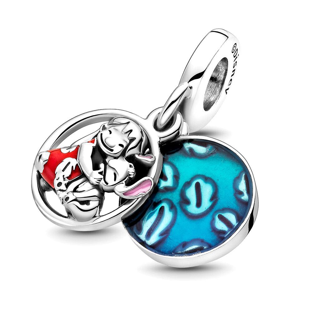 Pandora Disney Lilo &amp; Stitch Family Dangle Bedel 799383C01, exclusief en kwalitatief hoogwaardig. Ontdek nu!