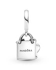 Pandora Boodschappentas Hangende Bedel 799536C00, exclusief en kwalitatief hoogwaardig. Ontdek nu!