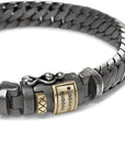 Buddha to Buddha armband Ben XS Black Rhodium J070BRG, exclusief en kwalitatief hoogwaardig. Ontdek nu!