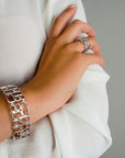 Mart Visser by Zinzi zilveren fantasie armband glad MVA3, exclusief en kwalitatief hoogwaardig. Ontdek nu!