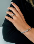 Mart Visser by Zinzi zilveren armband bewerkt MVA9, exclusief en kwalitatief hoogwaardig. Ontdek nu!