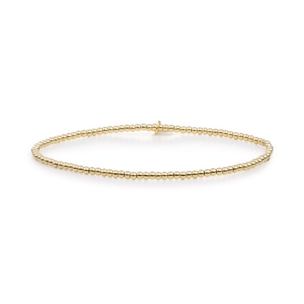 Sparkling Jewels armband Gold plated Saturn Small - 2mm, exclusief en kwalitatief hoogwaardig. Ontdek nu!