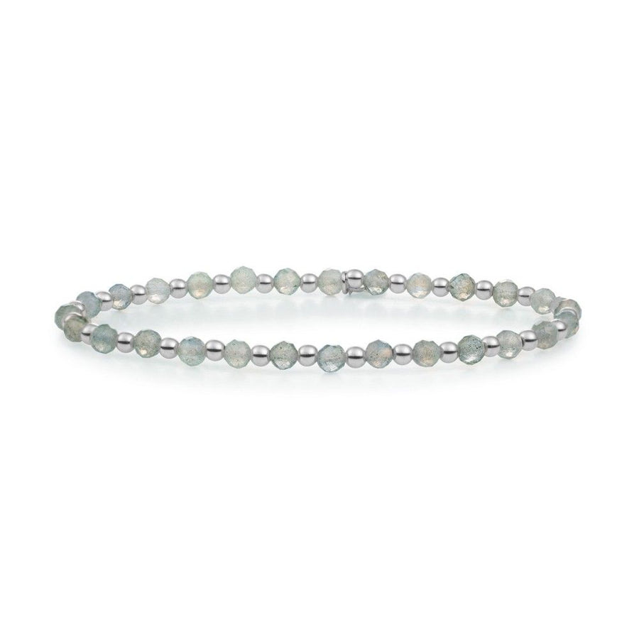 Sparkling Jewels armband Labradorite Interstellar - Silver 3mm, exclusief en kwalitatief hoogwaardig. Ontdek nu!