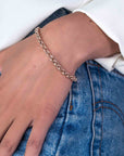 Zinzi zilveren armband rosé verguld ZIA1009R (Lengte 19cm), exclusief en kwalitatief hoogwaardig. Ontdek nu!