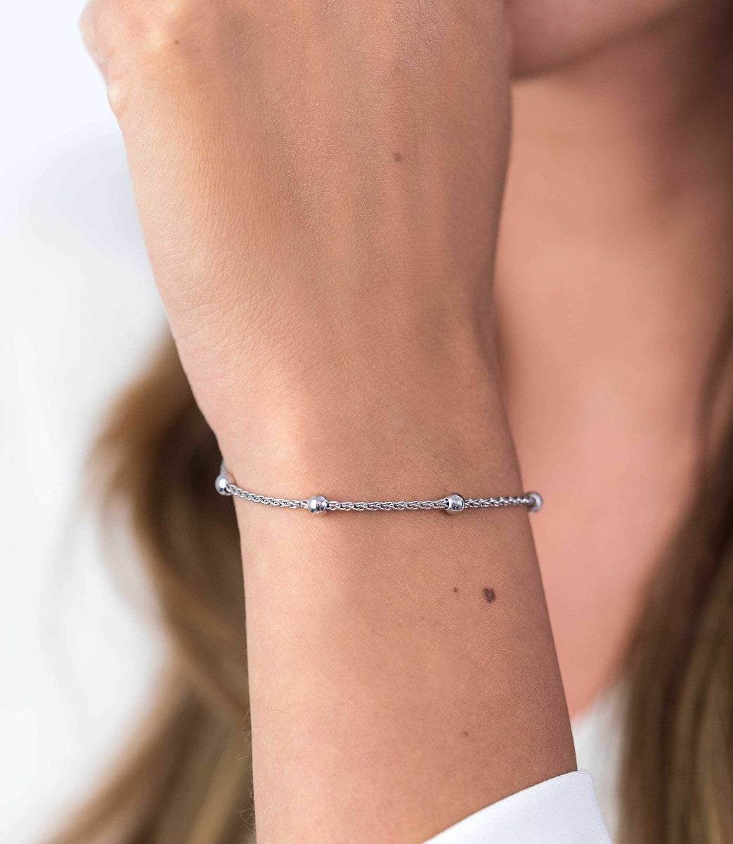 ZINZI Zilveren Armband 17,5-20,5cm - ZIA1128