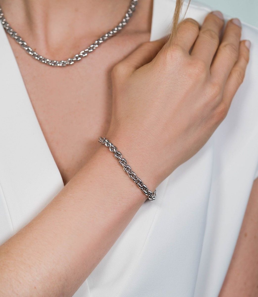 ZINZI Zilveren Armband 19,5cm - ZIA1205