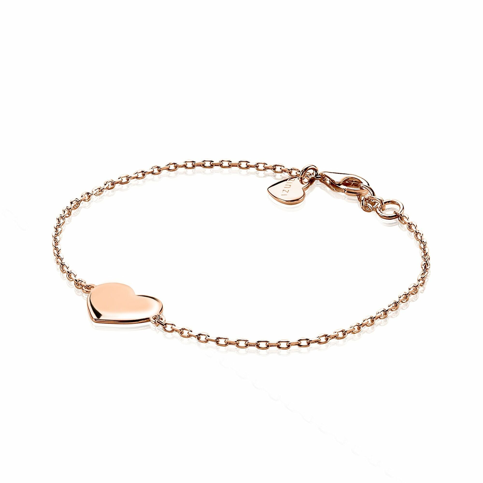 Zinzi zilveren armband rosé verguld ZIA1307R (Lengte 19cm), exclusief en kwalitatief hoogwaardig. Ontdek nu!