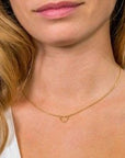 Zinzi zilveren ketting geel verguld open hartje 40-43cm ZIC1420G, exclusief en kwalitatief hoogwaardig. Ontdek nu!