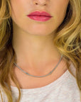 Zinzi zilveren fantasie collier 45cm ZIC1421, exclusief en kwalitatief hoogwaardig. Ontdek nu!