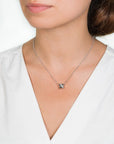 Zinzi zilveren ketting kruislings wit 42cm ZIC1791S, exclusief en kwalitatief hoogwaardig. Ontdek nu!