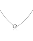 Zinzi zilveren ketting rond wit 45cm ZIC1830, exclusief en kwalitatief hoogwaardig. Ontdek nu!