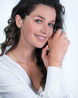 Zinzi zilveren schakelcollier geelverguld palmier 2mm breed 45cm ZIC1931G, exclusief en kwalitatief hoogwaardig. Ontdek nu!