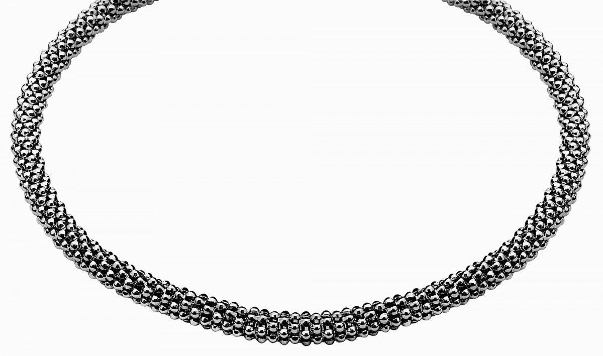 Zinzi zilveren schakelcollier 7mm breed, lengte 45cm ZIC733, exclusief en kwalitatief hoogwaardig. Ontdek nu!