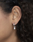 Zinzi zilveren oorbedels 12mm rechthoek wit ZICH2021, exclusief en kwalitatief hoogwaardig. Ontdek nu!