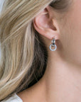 Zinzi zilveren oorbedels 10mm cirkel witte zirkonia's ZICH2155, exclusief en kwalitatief hoogwaardig. Ontdek nu!