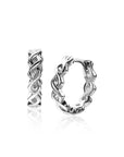Zinzi zilveren oorringen 13mm Infinity vorm luxe sluiting ZIO1265, exclusief en kwalitatief hoogwaardig. Ontdek nu!