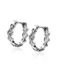 Zinzi zilveren oorringen 13mm Infinity vorm luxe sluiting ZIO1265, exclusief en kwalitatief hoogwaardig. Ontdek nu!