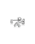 Zinzi zilveren oorknoppen V-vorm wit 7mm ZIO1380Z, exclusief en kwalitatief hoogwaardig. Ontdek nu!