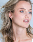 Zinzi zilveren oorknoppen 14K geel verguld met ketting staaf ZIO1688G, exclusief en kwalitatief hoogwaardig. Ontdek nu!