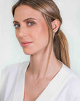Zinzi zilveren oorknoppen met ketting staaf ZIO1688, exclusief en kwalitatief hoogwaardig. Ontdek nu!
