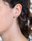Zinzi zilveren oorsieraden geel verguld ZIO1689GG, exclusief en kwalitatief hoogwaardig. Ontdek nu!