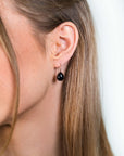 Zinzi zilveren oorhangers rose verguld zwart peervorm 22mm ZIO1934RZ, exclusief en kwalitatief hoogwaardig. Ontdek nu!
