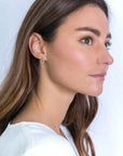 Zinzi zilveren oorknoppen 11mm verbonden rondjes glad en witte zirkonia ZIO2045, exclusief en kwalitatief hoogwaardig. Ontdek nu!