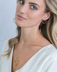 Zinzi zilveren oorstekers geelverguld vierkant open 22mm ZIO2094G, exclusief en kwalitatief hoogwaardig. Ontdek nu!