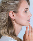Zinzi zilveren oorringen 14K geel verguld 18mm open hartvorm ZIO2195G, exclusief en kwalitatief hoogwaardig. Ontdek nu!