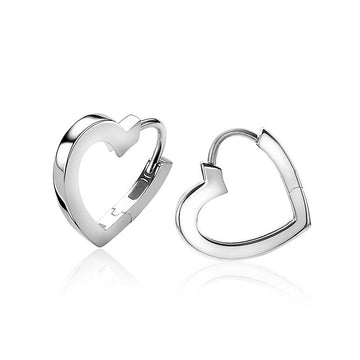 ZINZI zilveren oorringen 18mm open hartvorm ZIO2195