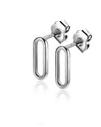 Zinzi zilveren oorstekers 14mm ovaal glad ZIO2210, exclusief en kwalitatief hoogwaardig. Ontdek nu!