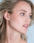 Zinzi zilveren oorknoppen 14K geel verguld veertje 10mm ZIO2212G, exclusief en kwalitatief hoogwaardig. Ontdek nu!