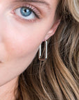 Zinzi zilveren luxe oorringen 24x3mm ovale vorm ZIO2223, exclusief en kwalitatief hoogwaardig. Ontdek nu!